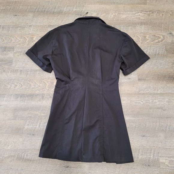 ZARA | Stretch Poplin Pleated Dress | Sz. S - Picture 8 of 8